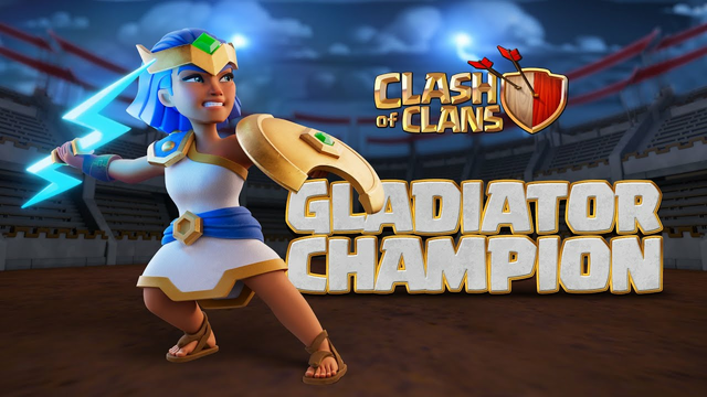 Gladiator Champion Strikes With Lightning! (Clash of Clans Season Challenges)