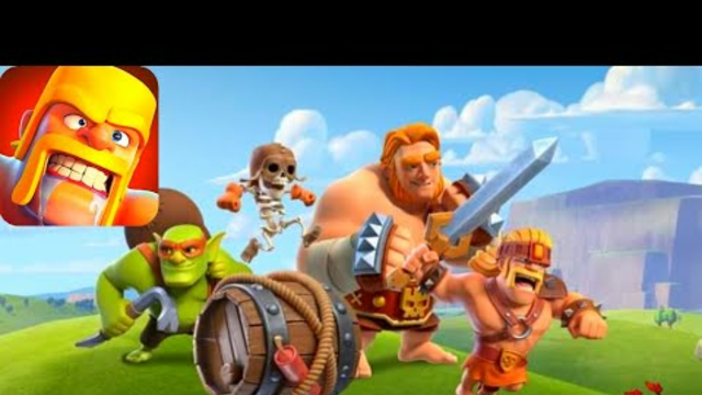 clash of clans gameplay walkthrough part 6 - town hall upgraded to level 5 - attack the opponents