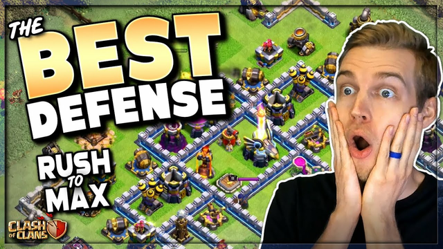 BEST DEFENSE IN CLASH OF CLANS!