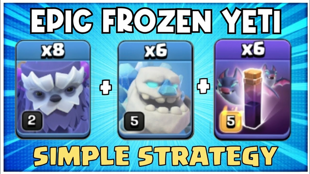 NOTHING IS STRONGER! TH12 YETI FREEZE Attack Strategy -Best TH12 Attack Strategies in Clash of Clans