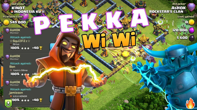 PEKKAWIWI ALWAYS OP!! TH14 ATTACK STRATEGY | LEGEND HITS!! CLASH OF CLANS |