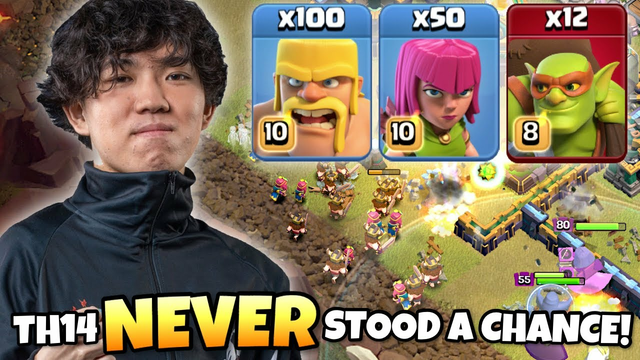 KLAUS Tripled a MAX TH14 with BARCH! Clash of Clans eSports