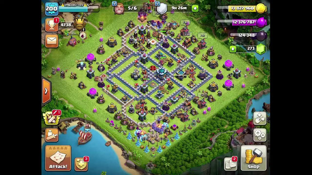 Live Streaming Clash of Clans. Doing a CWL attack with one of my Accounts in Dingos Gemz