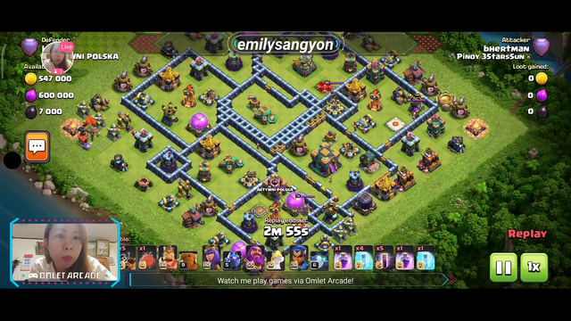 Watch me stream Clash of Clans on Omlet Arcade!Wednesday another beutiful day