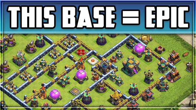 EPIC TOWN HALL 14 BASE!! TH14 Base With Link | Clash of Clans