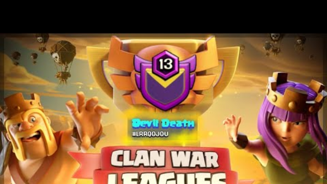 Clan War League  War 5 Live attack and Preparation For War 6 - Clash of Clans