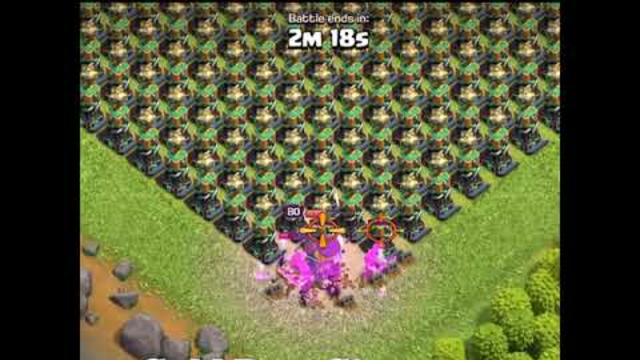 How Many Hidden Tesla Can A Barbarian King Destroy | Clash Of Clans