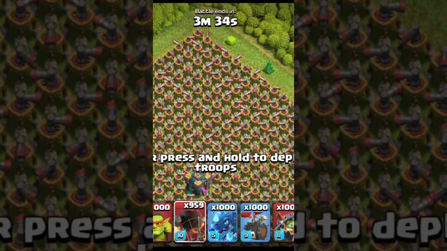 SUPER BALLONS VS AIR SWEEPER IN CLASH OF CLAN||WHAT HAPPEN||LET'S SEE||#COC#shorts||