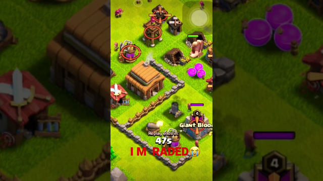 Opponent score 3 star on my base!!(clash of clans)