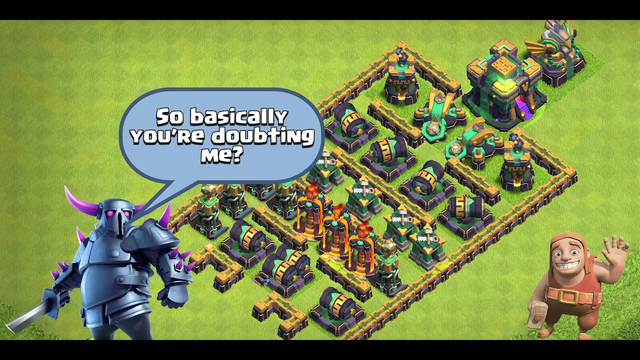 IMPOSSIBLE Town Hall 14 Defense Formation Clash of Clans #COC #CHAYANPLAYS