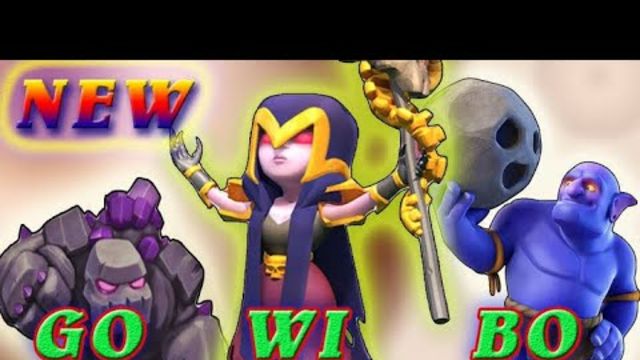 Zap + GoWiBo attack strategy is OP attack in CoC for 3star in any base. #coc #clashofclans