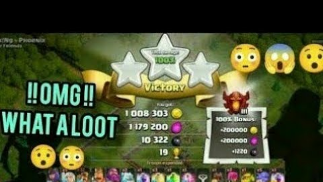 Free Loot in clash of clans | Easy big loot (part 25 ) |Easy loot with dead base in coc