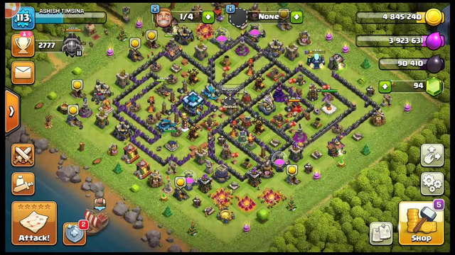 LET'S PLAY CLASH OF CLANS.