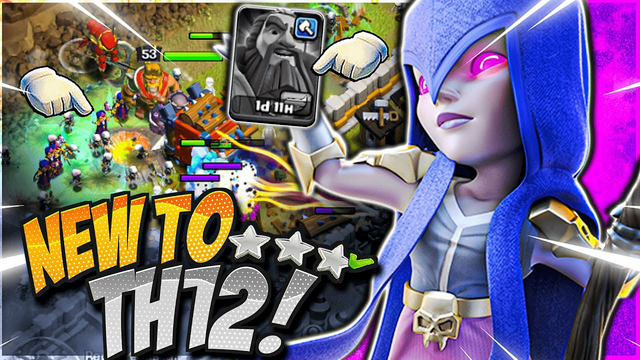 EASIEST New to TH12 Attack Strategy for 3 Stars! (Clash of Clans)
