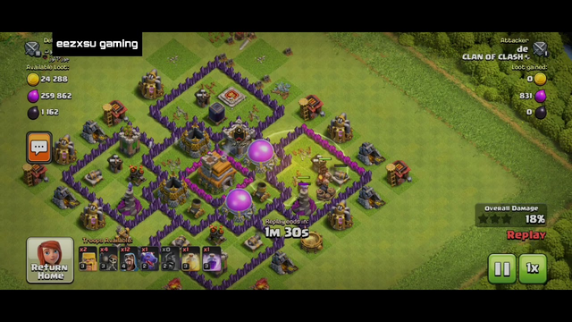 RAREST WIN IN CLASH OF CLANS | WON THE MATCH JUST AT 0 SECONDS | TH LEV 7 ATTACK | coc attacks #1