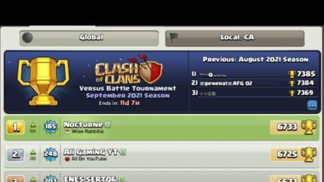 #1 Global Nocturne(9/16/2021) + attacks of WR members | BH9 | Clash of Clans