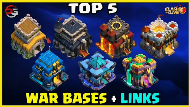 Clash of Clans TOP 5 TH8 | TH9 | TH10 | TH11 | TH12 | TH13 | TH14 War Bases + Links