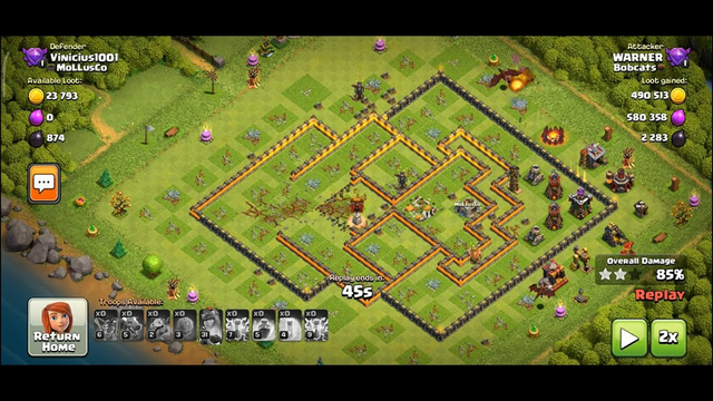 My heart was beating so hard during the attack | Clash of Clans
