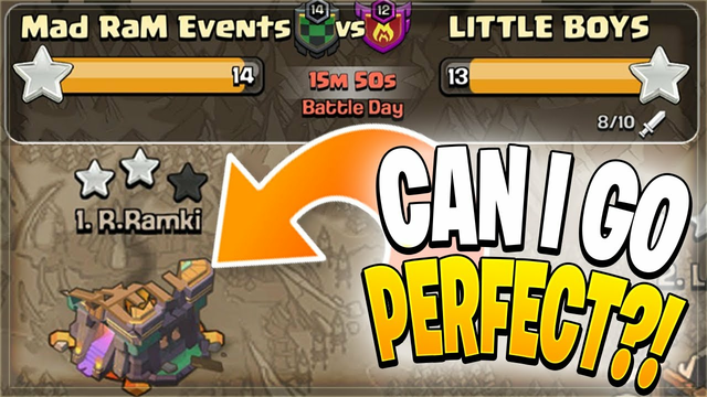 CAN I FINALLY GET A PERFECT WAR WITH RANDOM ARMIES? (Clash of Clans)