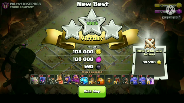 Clash Of clans th 11witch spam easily 3 star