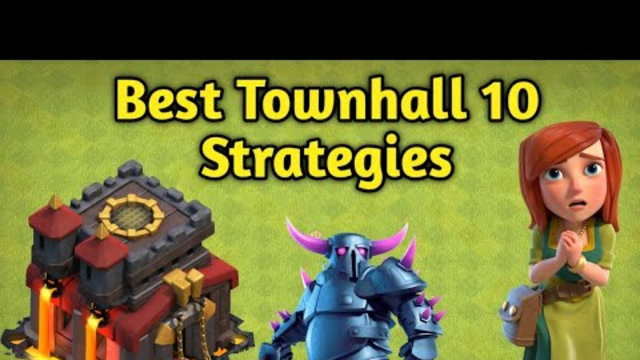 Best townhall 10 strategies | Clash with leo | clash of clans malayalam