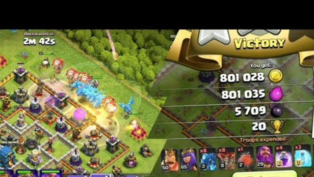 TH12 Electro Dragon Attack Strategy / Clash Of Clans #5