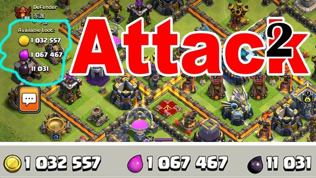Clash of clans looting 2