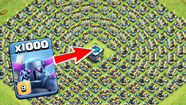 New Clash of Clans Amazing Troops Challenge | PEKKA VS Cannon