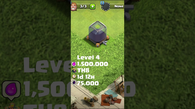 Dark Elixir Storage All Levels + Animation + Cost + TH Level + Time + Capacity | Clash of Clans
