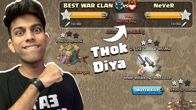 Most Dangerous War in Clash of Clans History - COC