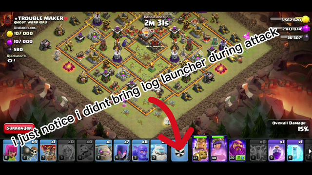 Clash of Clans - TH 11 attack startegy