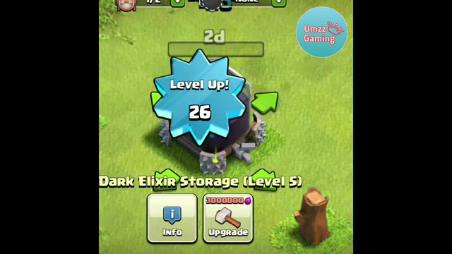 MAX DARK ELIXIR STORGE Upgrading with Gems In Clash of Clans #shorts #clashofclans #versus  #viral
