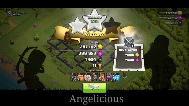 Clash of Clans I Gameplay Angelicious COC