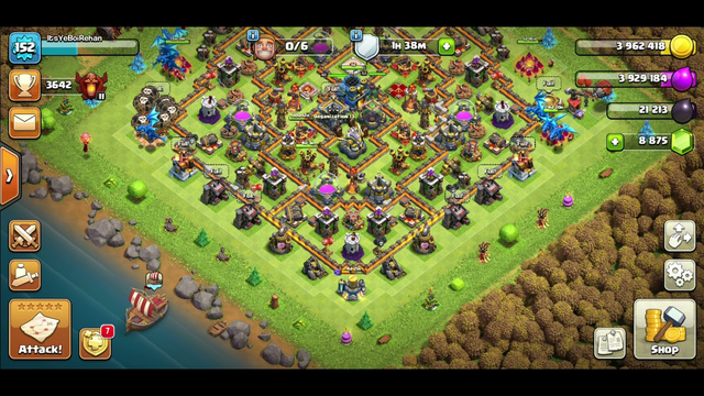 A Quick Look At My Clash Of Clans Base!!