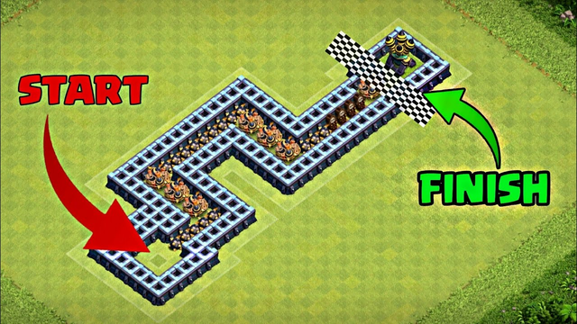 Trap Track VS Every Troop | Clash of Clans 2021