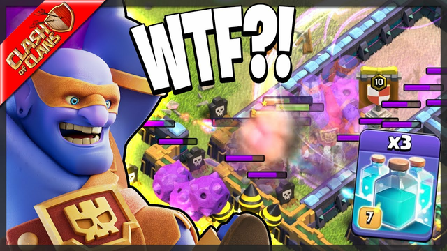 SUPER BOWLER BOMB IS THE CRAZIEST THING EVER IN CLASH OF CLANS!