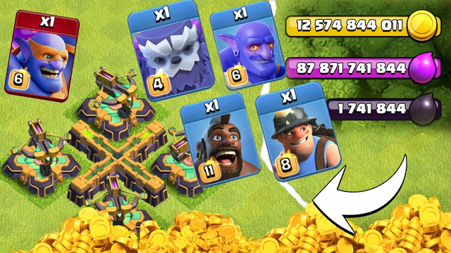 Spending All Money on New Th14 Update - Clash of Clans - COC