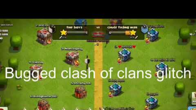 Bugged Clash of Clans Glitch