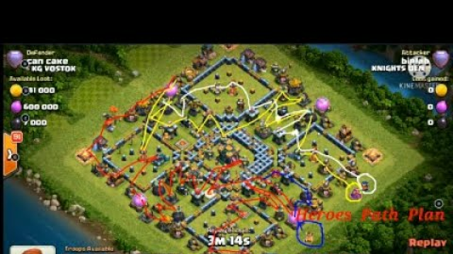 Attack 1  II  Queen Charge Dragon Rider  II  Clash of Clans  II