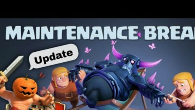 Clash Of clans Maintance Break Live New Update Live Now