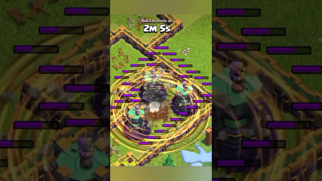 wizard tower vs earthquick spell | How Much Need Spells? - Clash of Clans #shorts #clash #coc #clas
