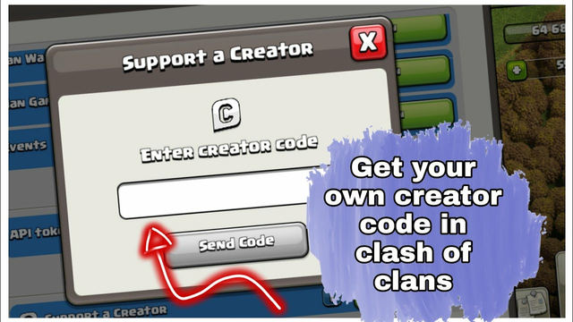 How to get your own creator code in clash of clans 2021 #creatorcode