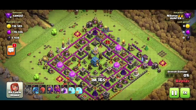 1.1 M loot STRATEGY(CLASH OF CLANS)
