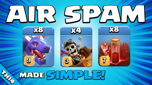 THIS SPAM ATTACK IS SO OP!!! TH14 Attack Strategy | Clash of Clans