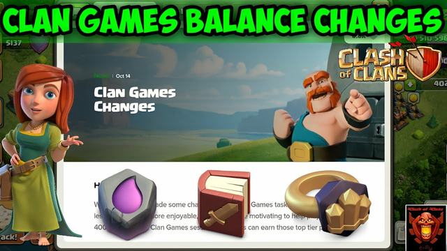 Upcoming Clan Games Balance Changes , Clash of clans Tamil #Shan