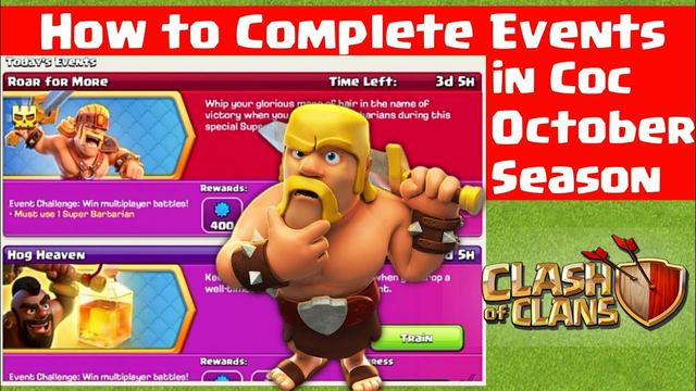 COMPLETE EVENTS IN CLASH OF CLANS OCTOBER SEASON 2021#clashofclans