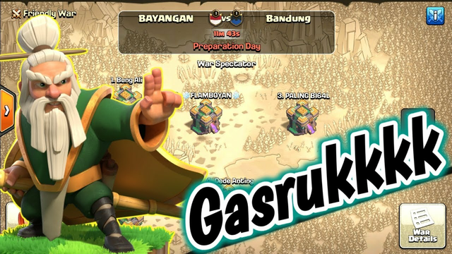 LIVE..!!! DAY 8 TCD ( TOURNAMENT CLANS DESSI ) 12 GASSSSRUKK CUY | CLASH OF CLANS INDONESIA
