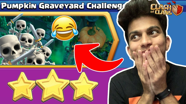 SUPERCELL Gave us Impossible Challenge - Pumpkin Graveyard Challenge - Clash of Clans | COC