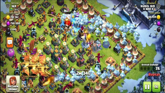 220 lce Hound Troops Best Attack Coc | Clash Of Clans | Coc | Best Attack 2021 | Clash Of Magic