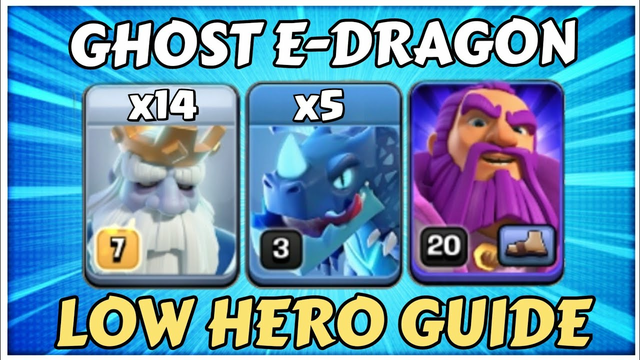 NEW Powerful Army! BEST TH12 E-Drag Attack Strategy -Town Hall 12 WAR ATTACK - Clash of Clans  Topic